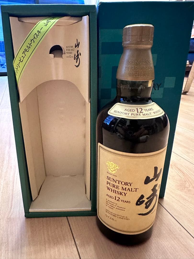 未開栓　山崎ピュアモルト12年 響マーク　750ml 1本