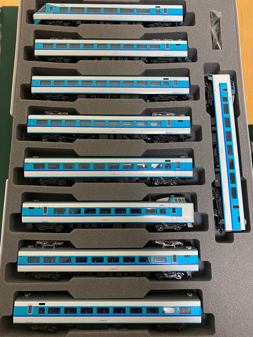 【極美品/9両フル編成】KATO 381系 スーパーくろしお　リニューアル編成