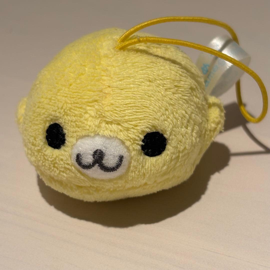 まめゴマ ベビーミニマスコット 当時物 レモン 黄色 平成レトロ