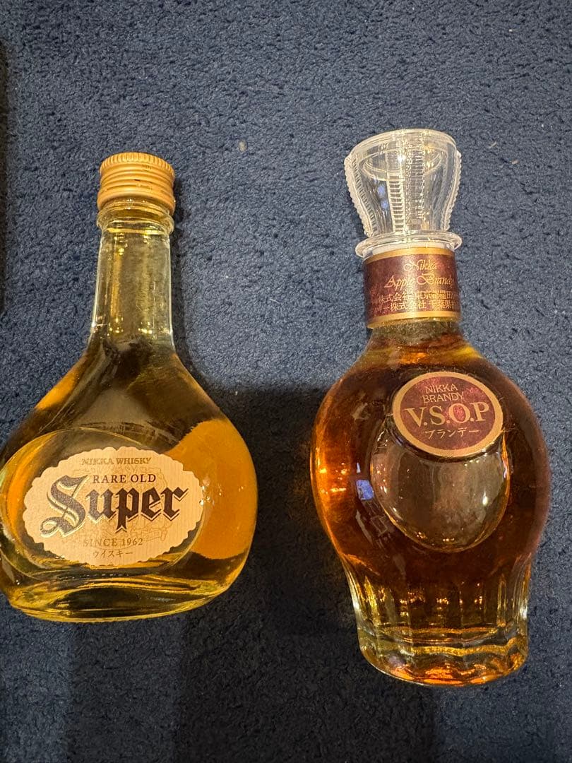 白州・山崎　各180ml 竹鶴・宮城峡・余市・super・VSOP各50ml