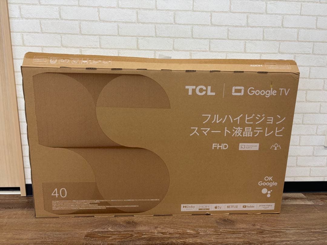 TLC スマートテレビ　40S5401 40インチ　液晶テレビ　2024年製