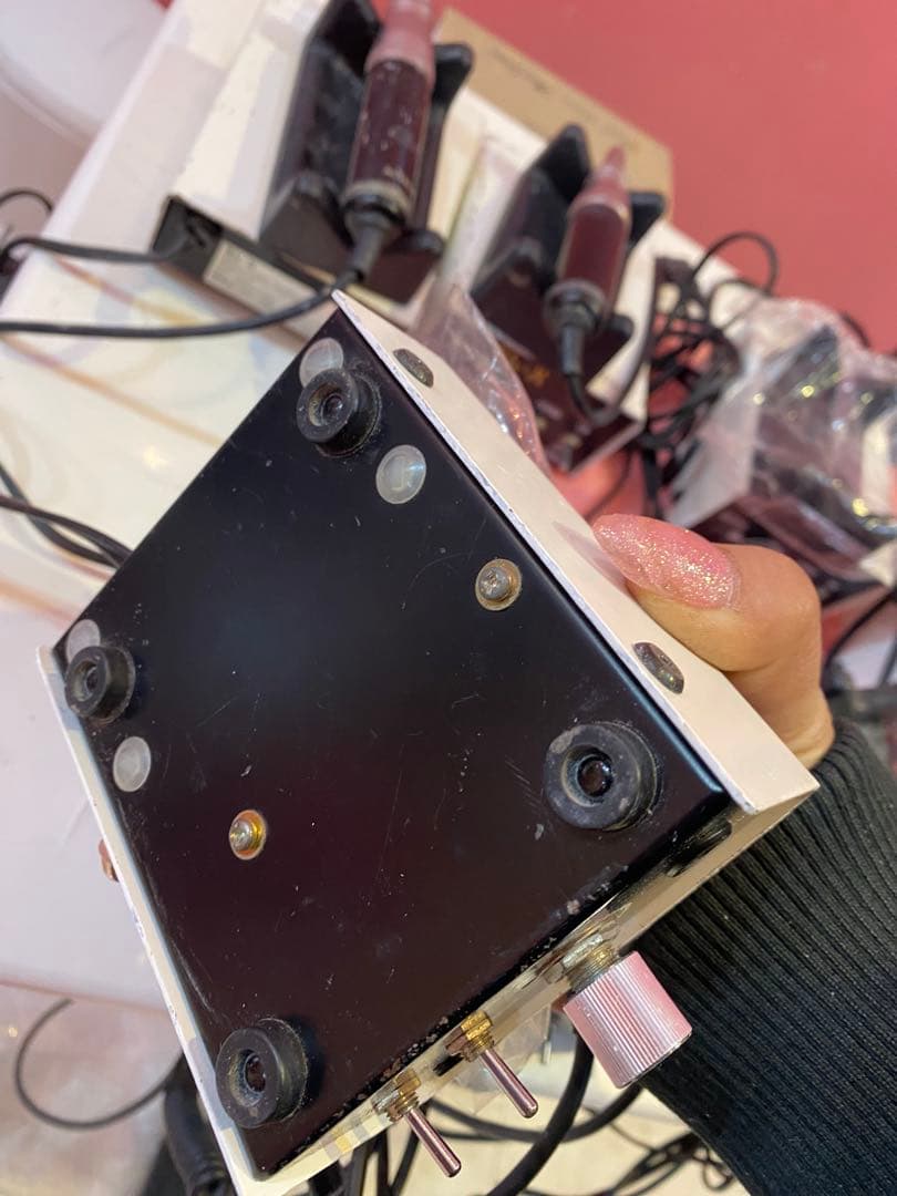 【中古】ネイルラボ ネイルマシン NL-X フィルイン オフ　ネイルケア フット