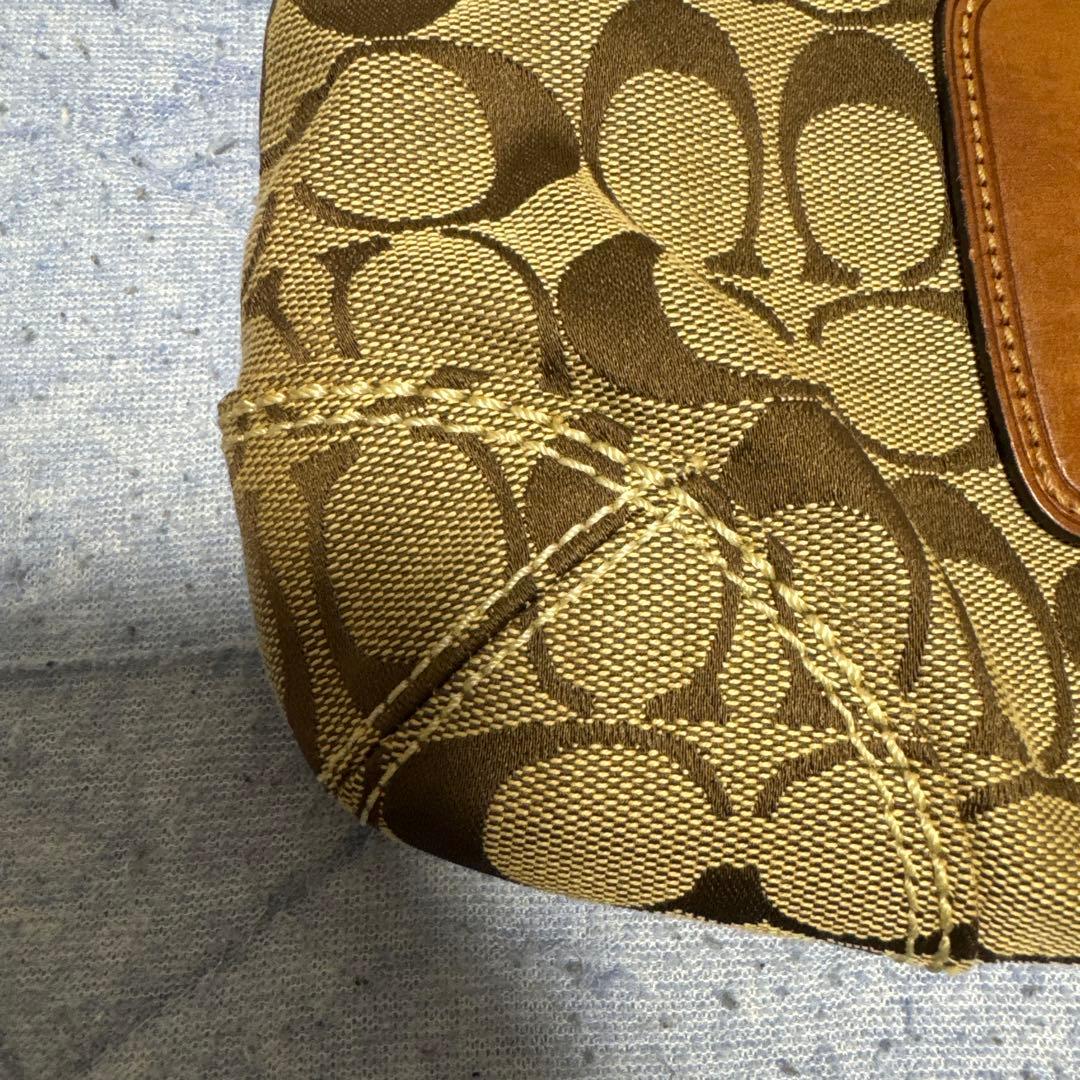 COACH オールドコーチ ワンショルダーバッグ ソーホー ブラウン