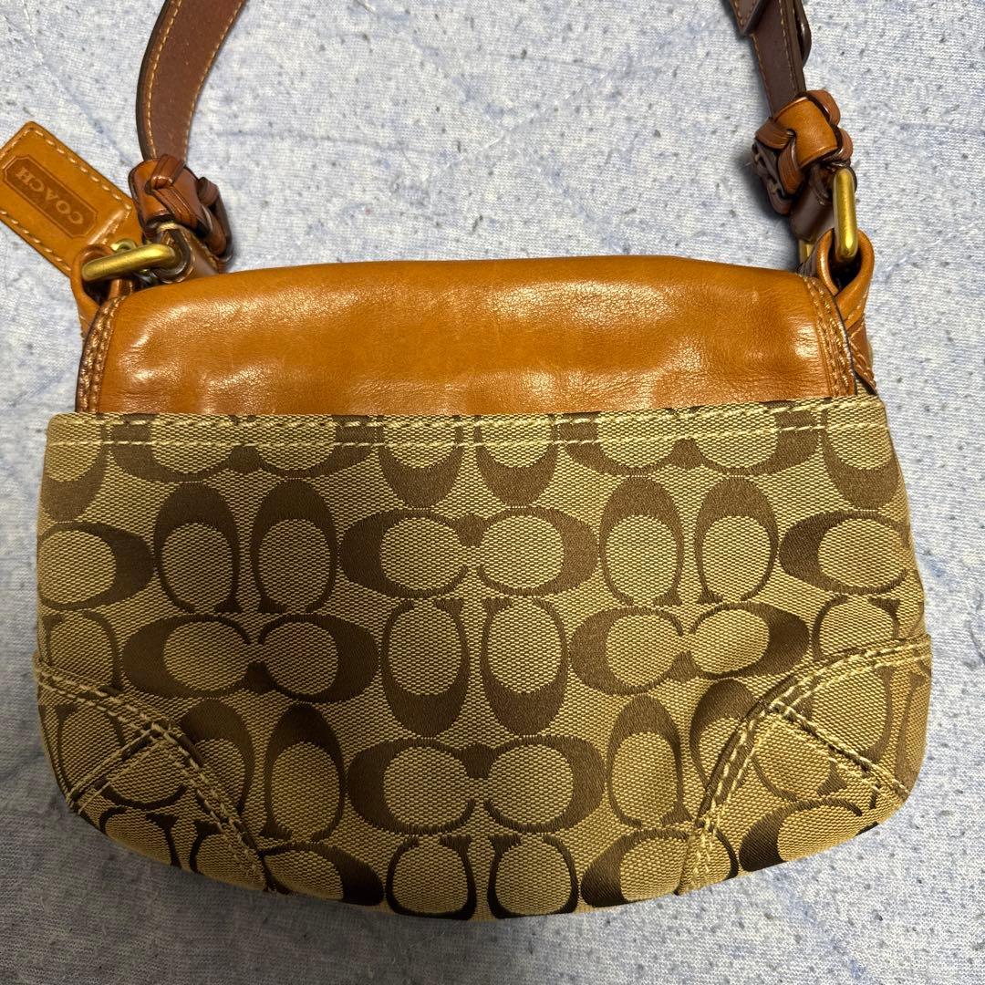 COACH オールドコーチ ワンショルダーバッグ ソーホー ブラウン