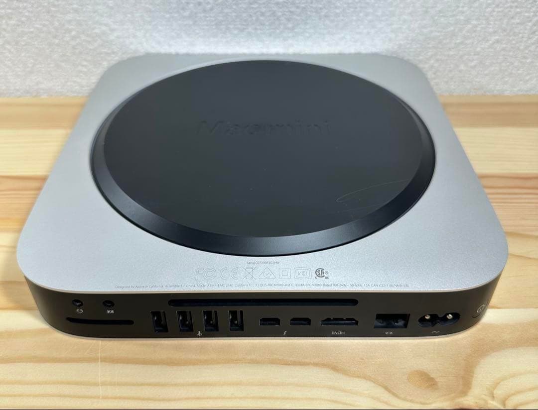 Mac mini late 2014、core i5、8GB、1TBストレージ