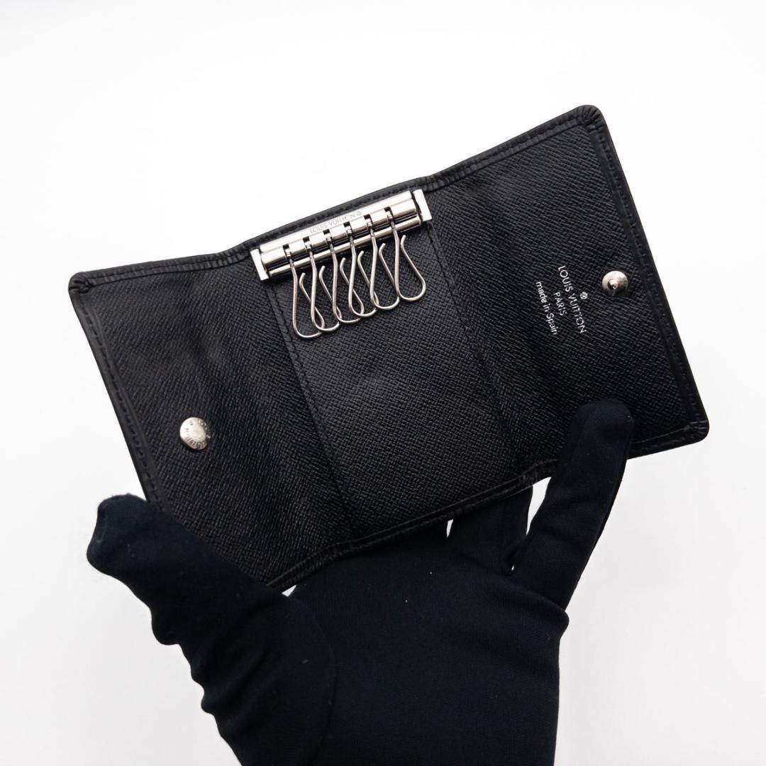 【極美品】ルイヴィトン　ミュルティクレ6 エピ　キーケース　黒　ノワール