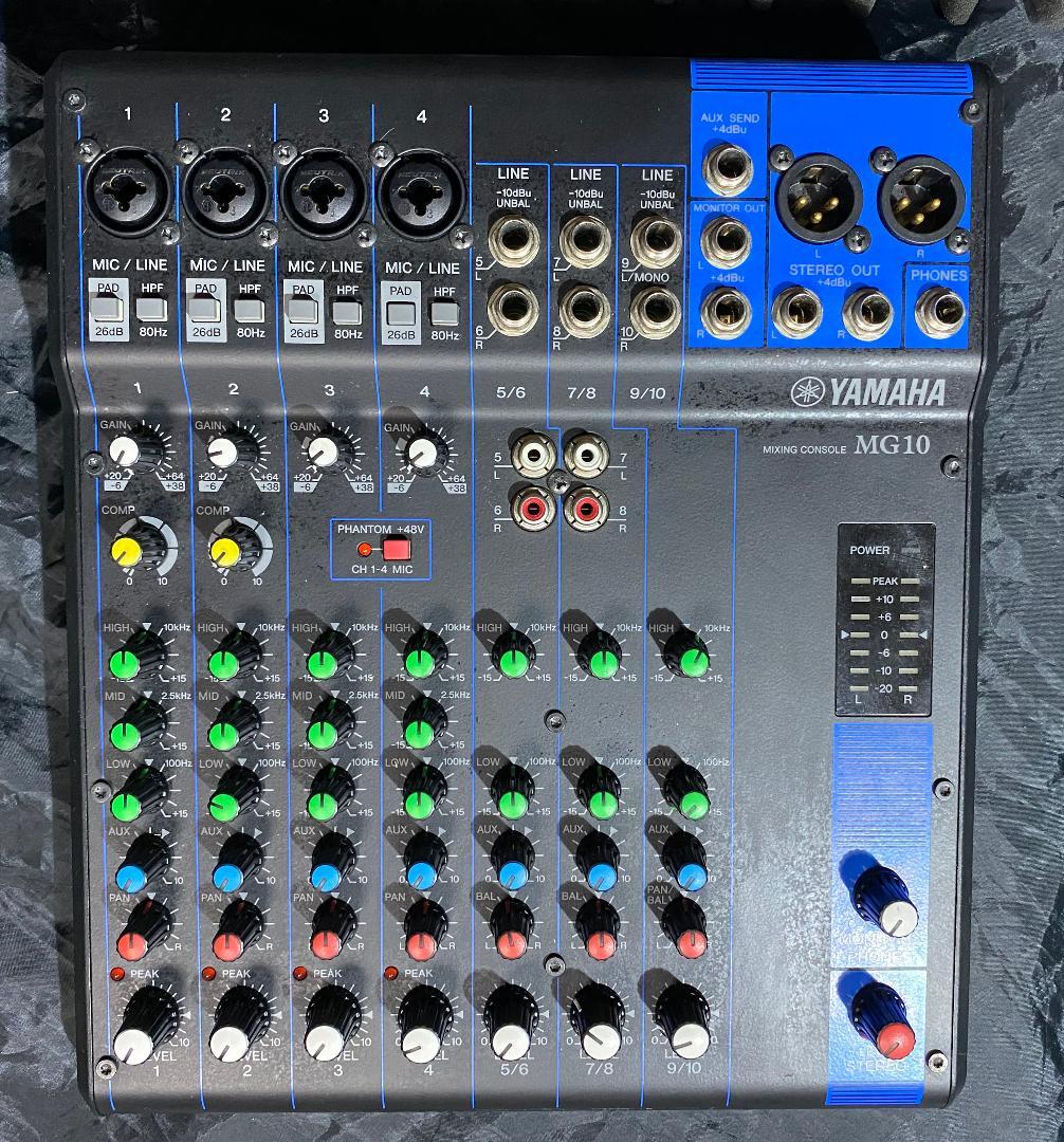 YAMAHA MG10 アナログミキサー