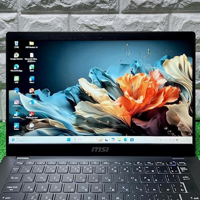 2025年製《極美品級》第13世代最上級ハイスペック！オフィス2024！MSI