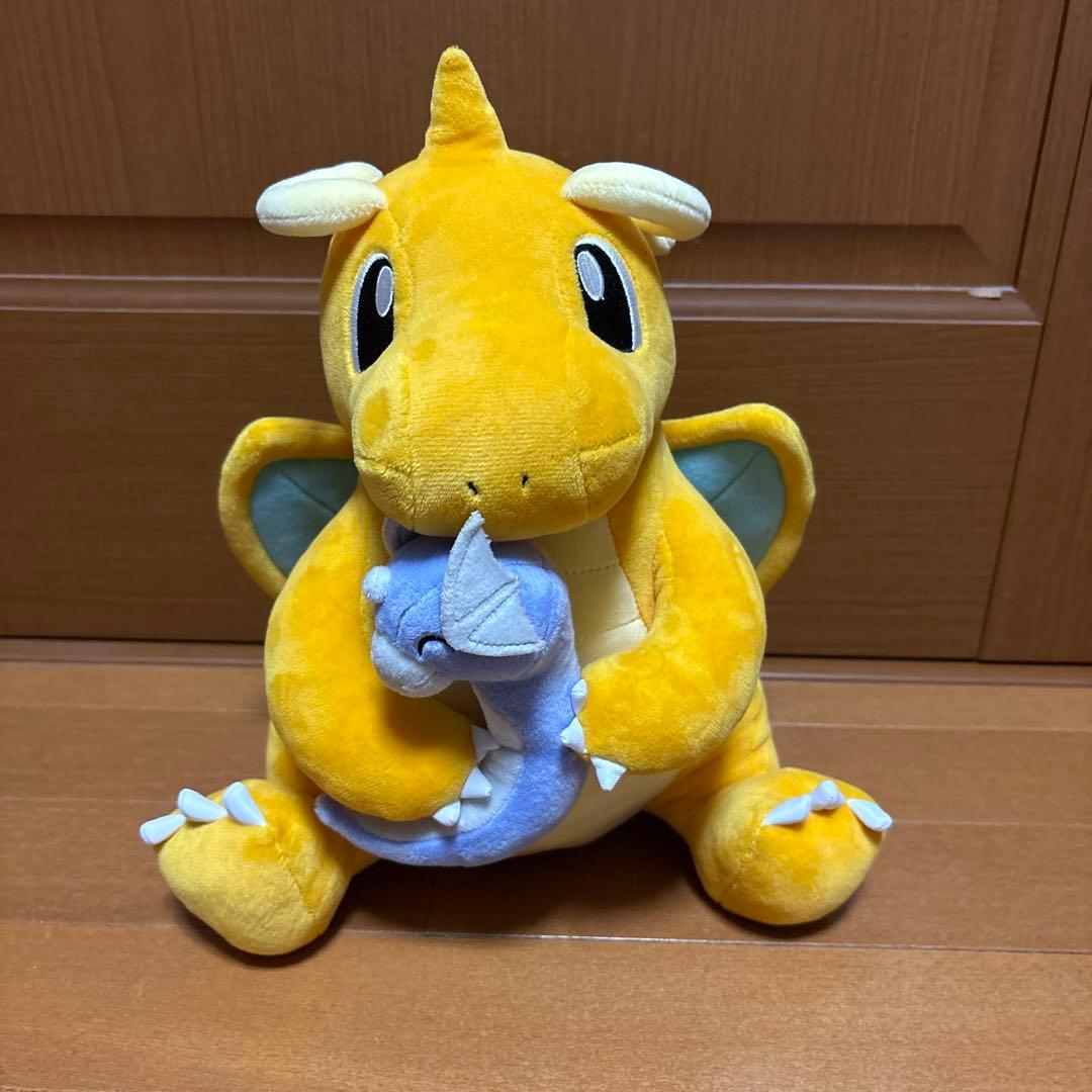 ポケモン　だっこぬいぐるみ　ミニリュウ　カイリュウ