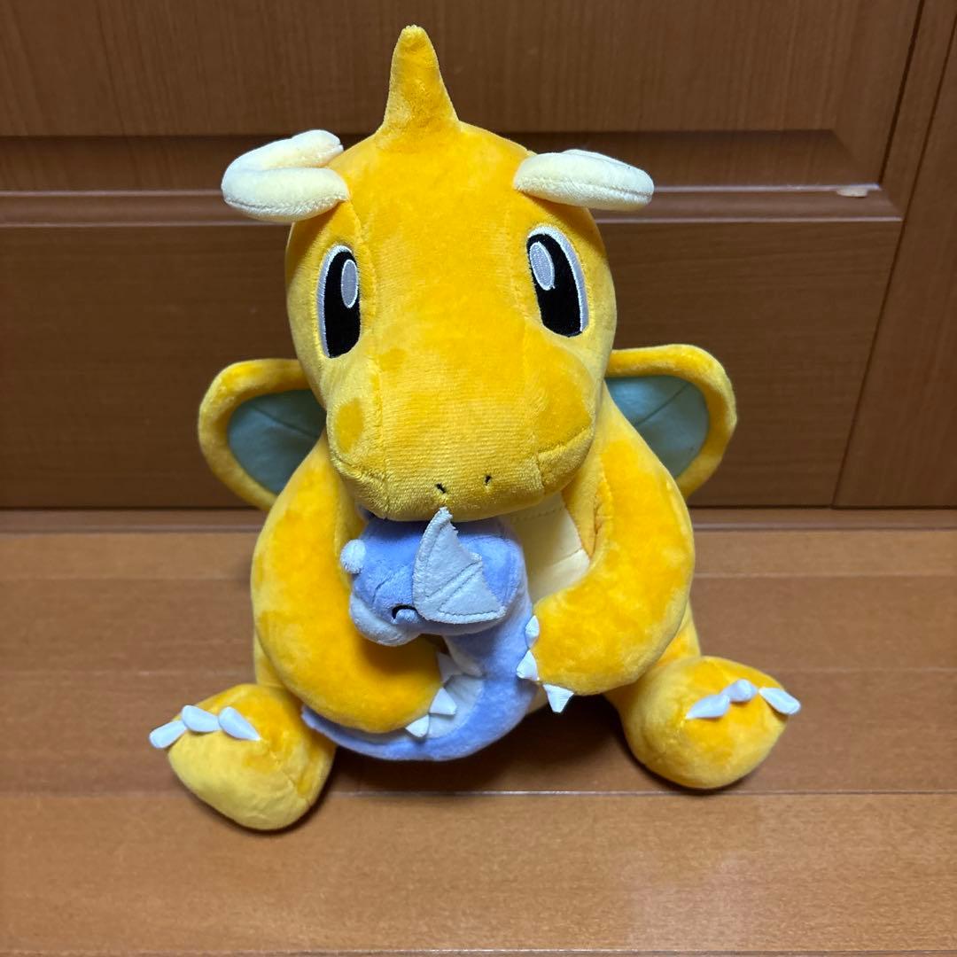 ポケモン　だっこぬいぐるみ　ミニリュウ　カイリュウ