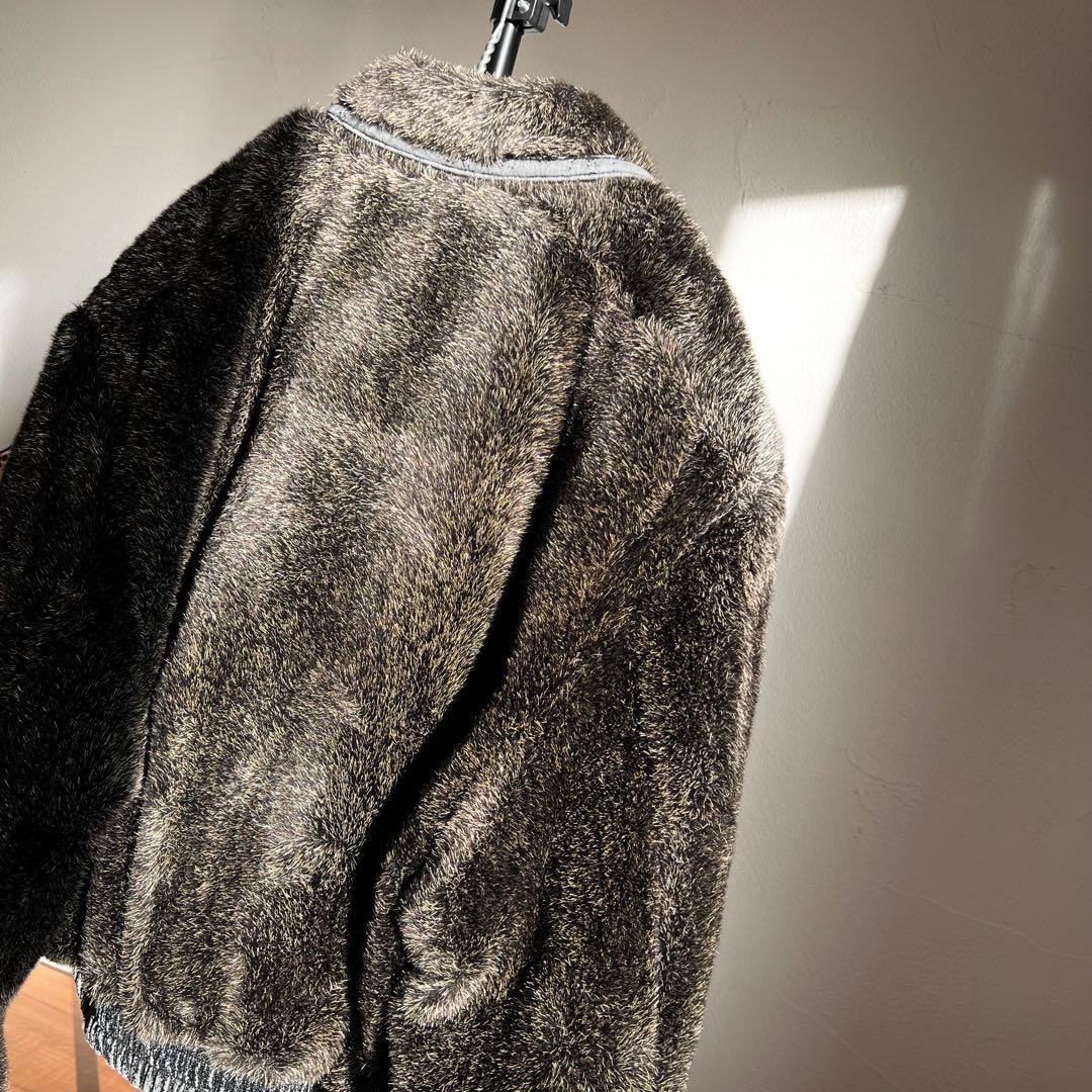 90s Gianni Versace ファー ジャケット ブルゾン ヴィンテージ