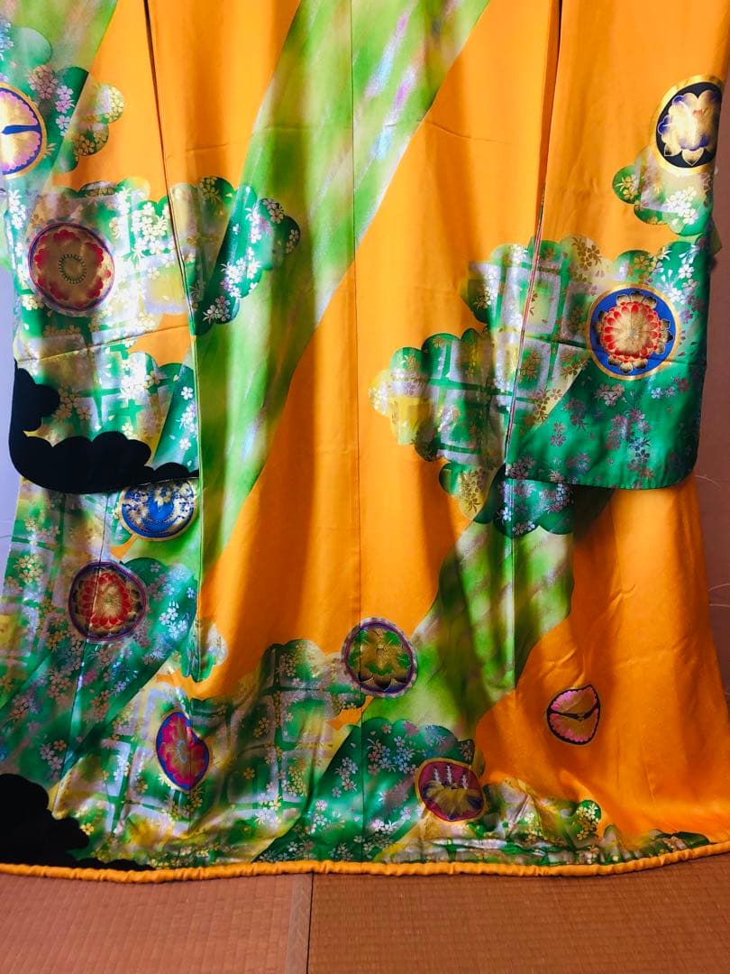 【豪華美品】引き振袖　豪華ラメ加工 綿入り ⬛︎婚礼 ⬛︎前撮り