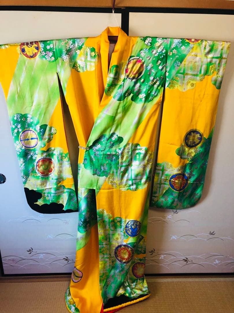 【豪華美品】引き振袖　豪華ラメ加工 綿入り ⬛︎婚礼 ⬛︎前撮り