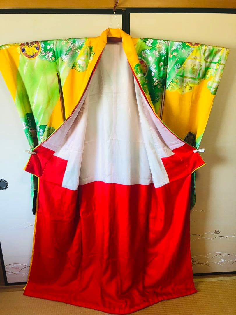 【豪華美品】引き振袖　豪華ラメ加工 綿入り ⬛︎婚礼 ⬛︎前撮り