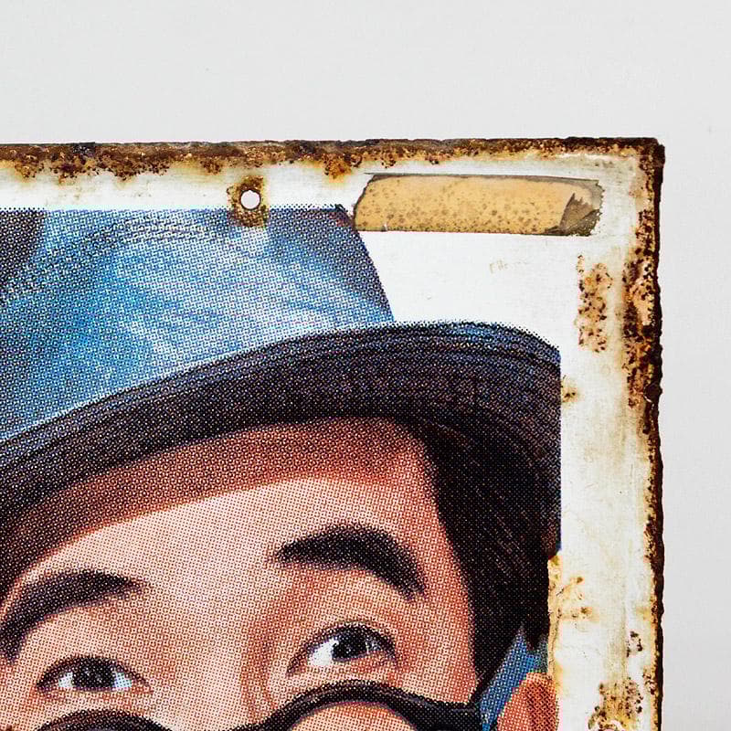 昭和レトロ★大塚製薬製　オロナミンC　両面ホーロー看板　③