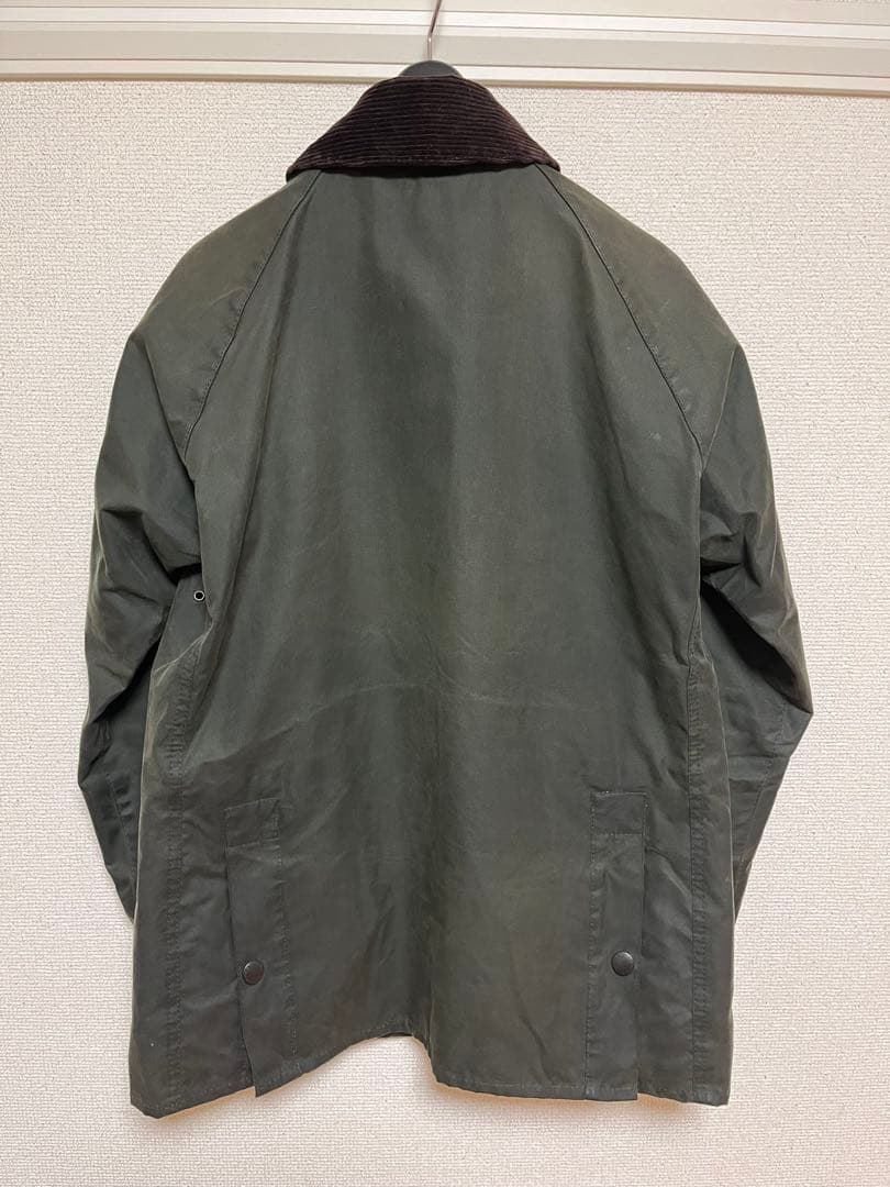 barbour 36 オリーブ コーデュロイ襟ジャケット　ビデイル　バブアー