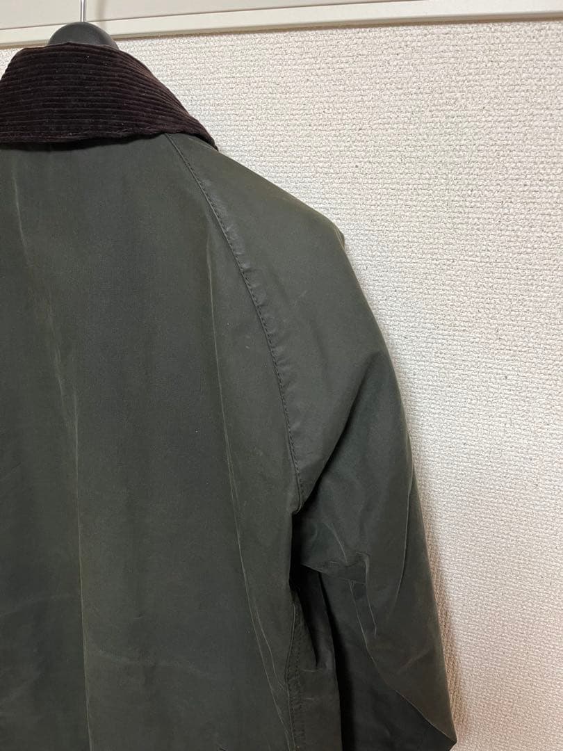 barbour 36 オリーブ コーデュロイ襟ジャケット　ビデイル　バブアー