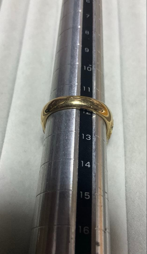 井口美一　ランドスケープアゲート　リング　ピクチャーアゲート　めのう瑪瑙　k18