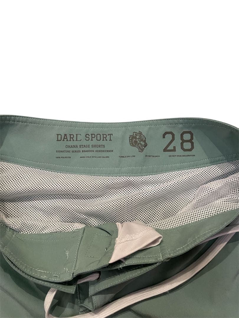 DARC SPORT サーフパンツ　28 ミント/ブラック　フィジーク　S