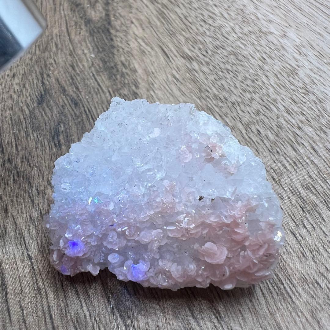 両面 ロードクロサイト フローライト 水晶 39 共生 鉱物 標本 原石