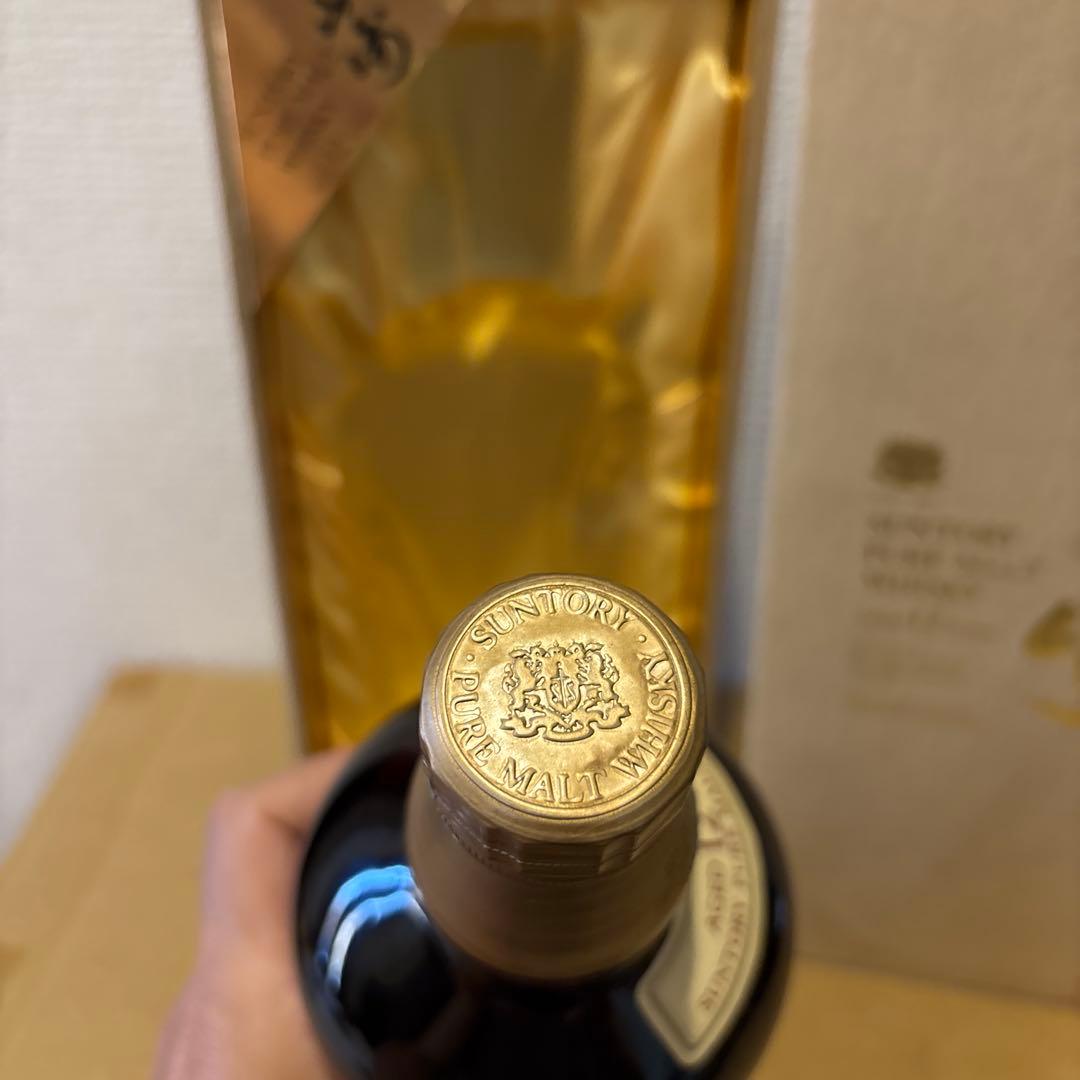 サントリーピュアモルトウイスキー 山崎12年　1000ml 箱付　未開封（2）