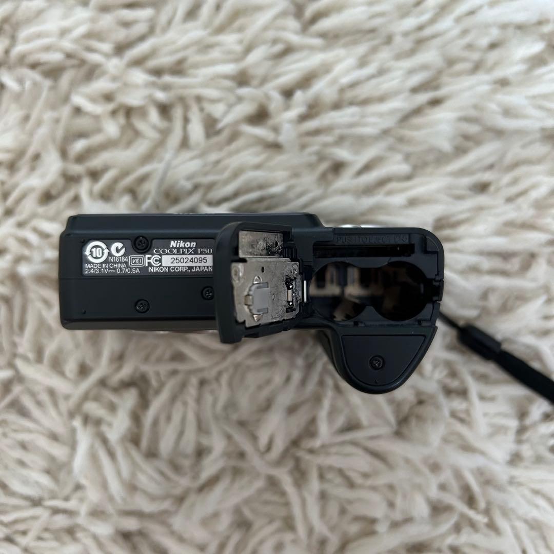 【✨平成レトロ✨】 Nikon COOLPIX P50 コンデジ ブラック