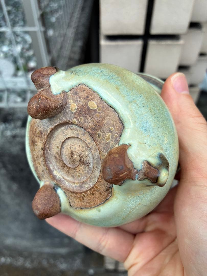 元時代　月白釉　鈞窯　香炉　中国　古美術　貴重