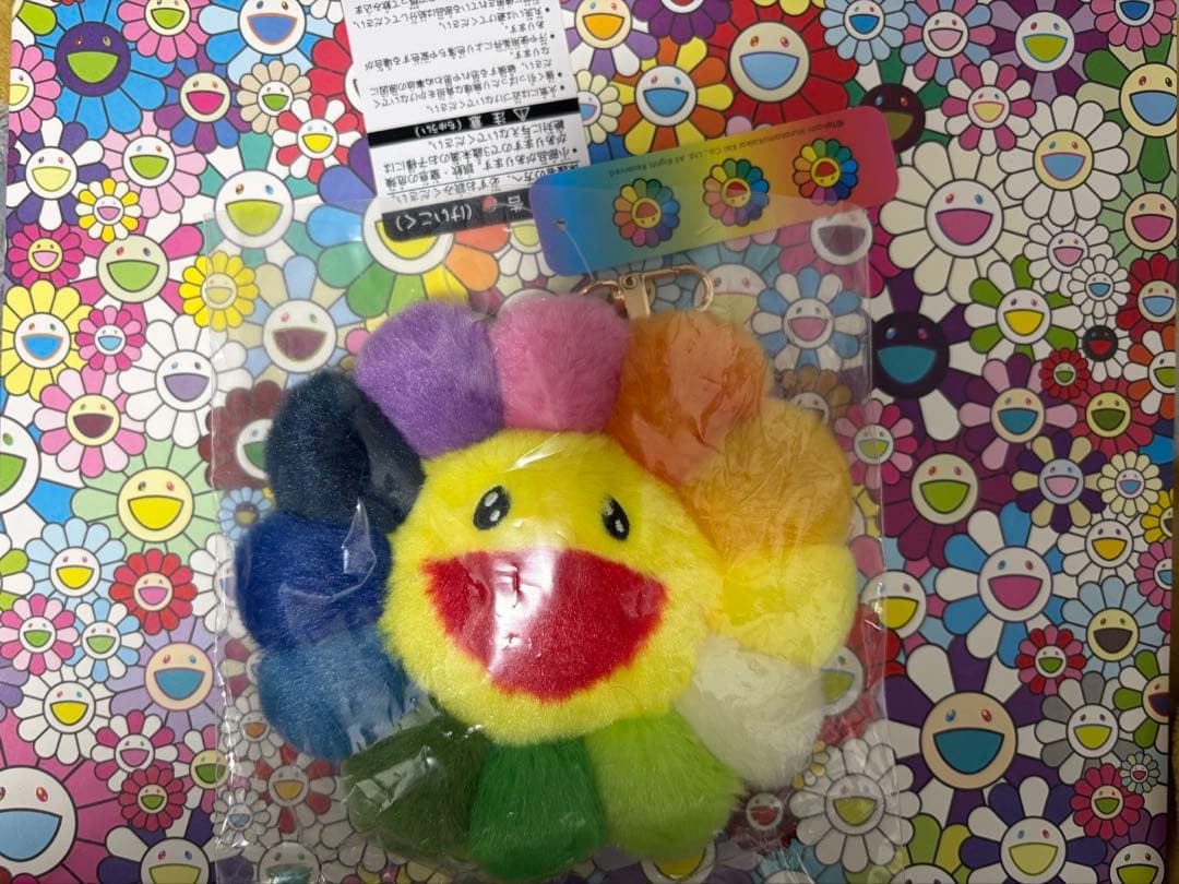 【おまけ付き】村上隆カイカイキキ　フラワー キーチェン