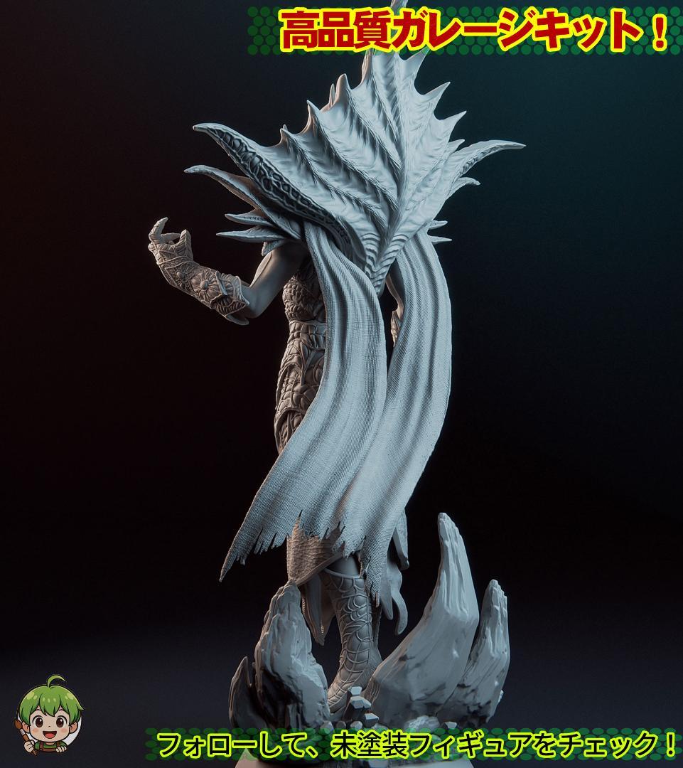 1/8　未塗装 未組立　フィギュア　ガレージキット　皇帝 バルダーズ・ゲート3