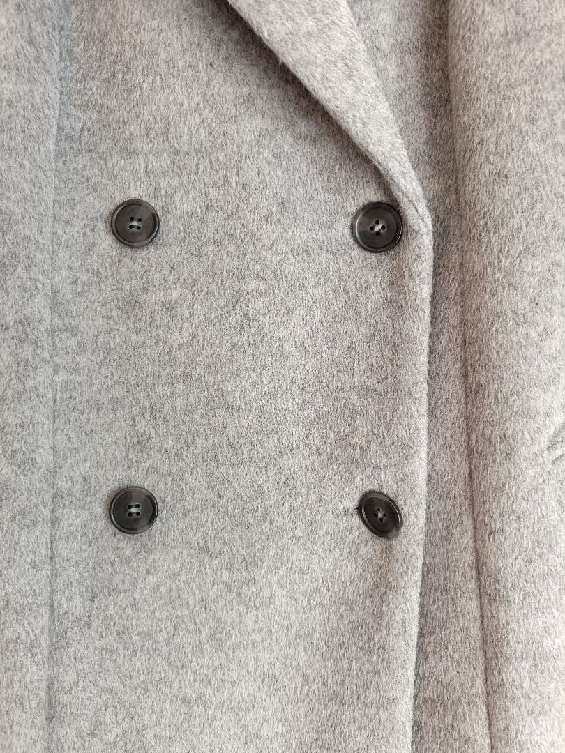 overE　理想のチェスターコート　102サイズ　ライトグレー