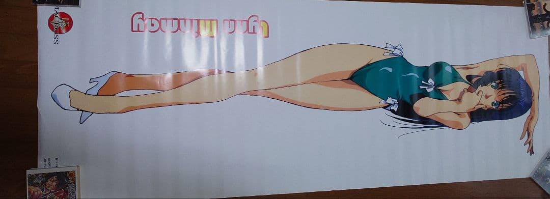 リン・ミンメイ等身大ポスター　マクロス 15周年記念