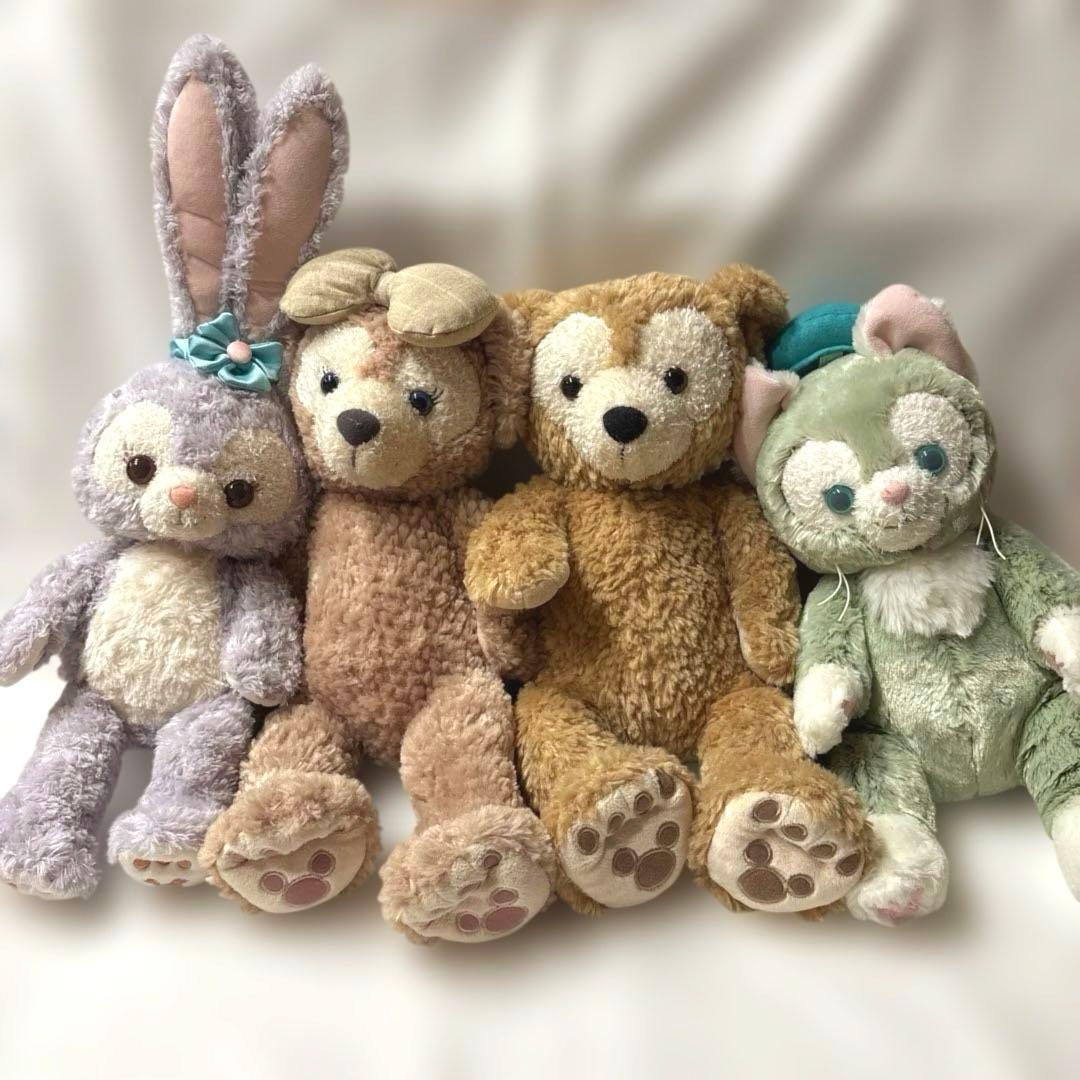 ダッフィー&フレンズ ぬいぐるみセット ダッフィー シェリーメイ ジェラトーニ