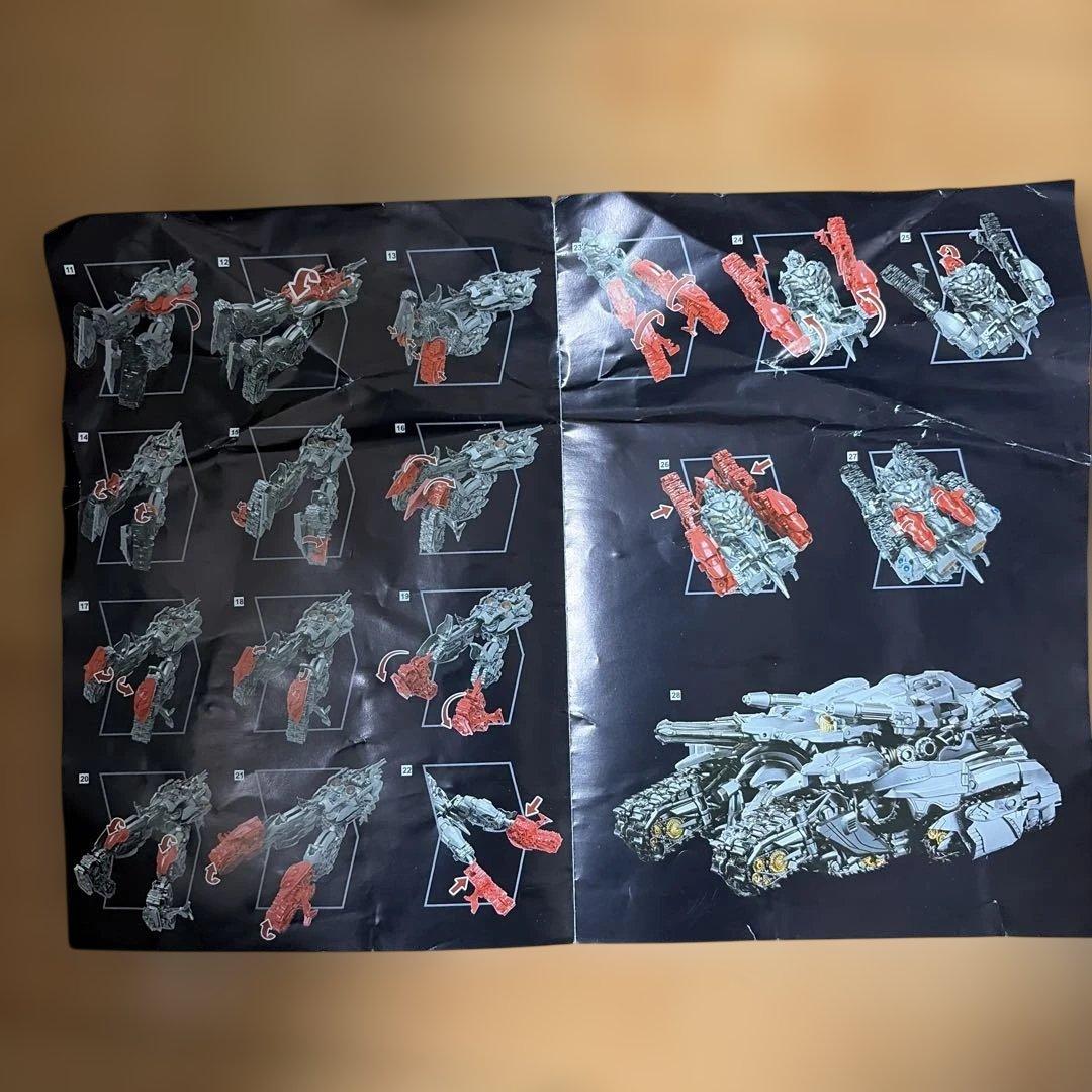 トランスフォーマー　フィギュア？タンクメガ　コマンダー　LS-06 現状で