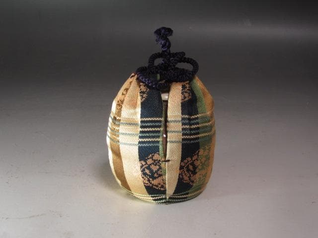 ☆　大野瑞峰　茶入　裏千家　十五代　鵬雲斎の花押がございます☆y574