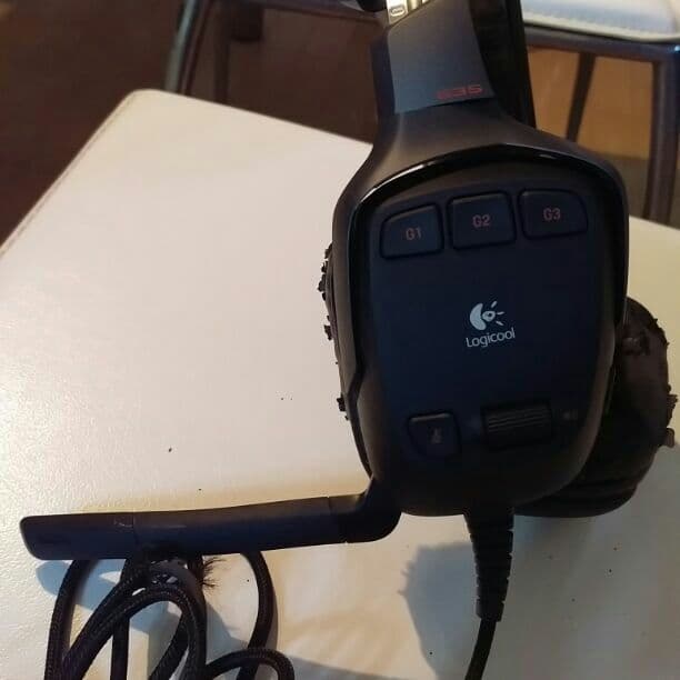 Logicool G35 7.1chサラウンド ゲーミングヘッドセット