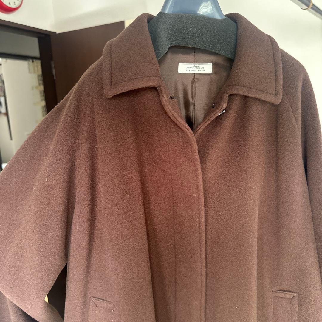 一時的に値下げしてます。 ジャーナルスタンダード　レリューム　コート