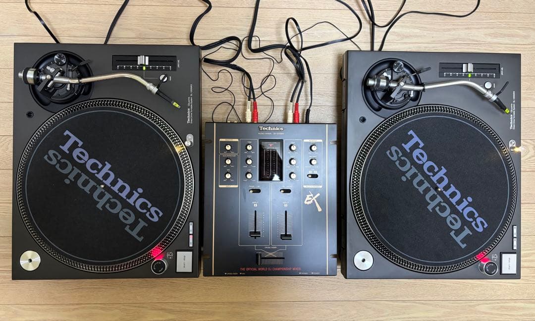 DJ機材 Technics SL-1200MK5 & SH-EX1200