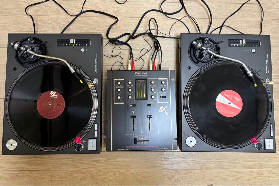 DJ機材 Technics SL-1200MK5 & SH-EX1200