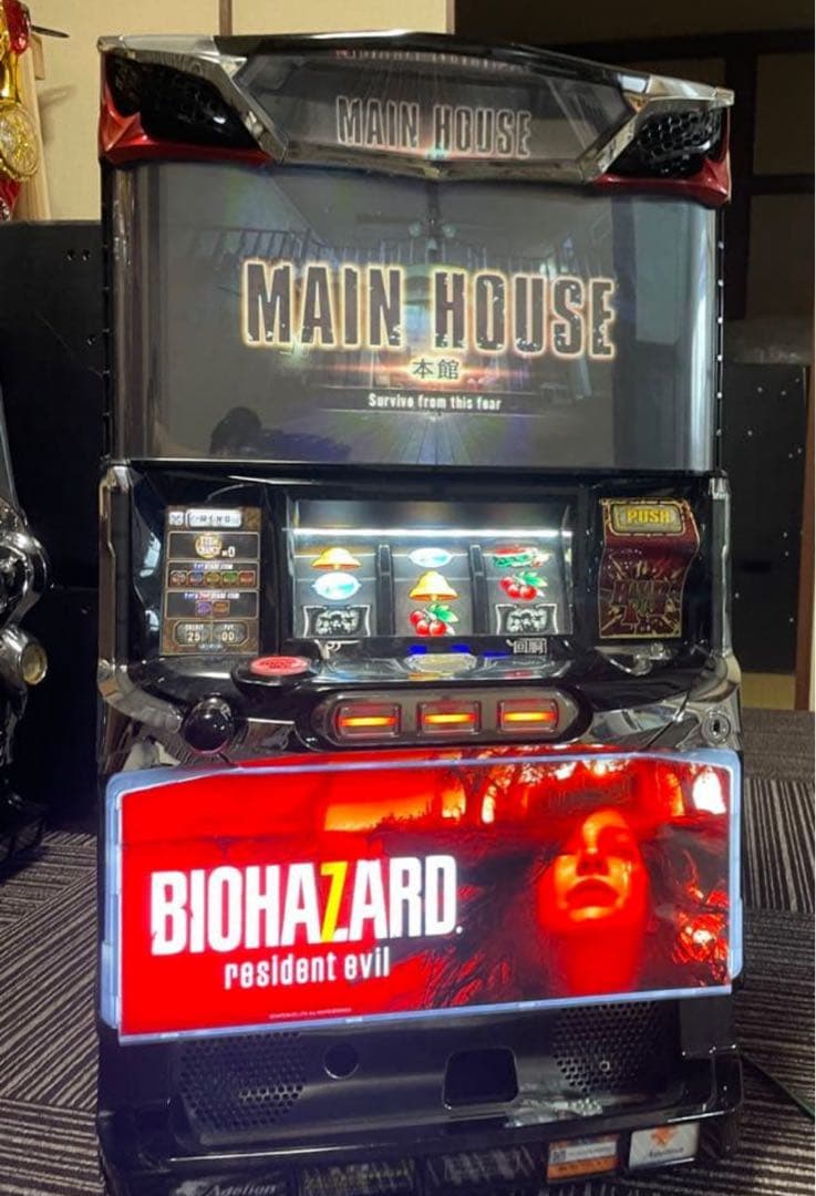 バイオハザード7 スロット実機 不要機付き