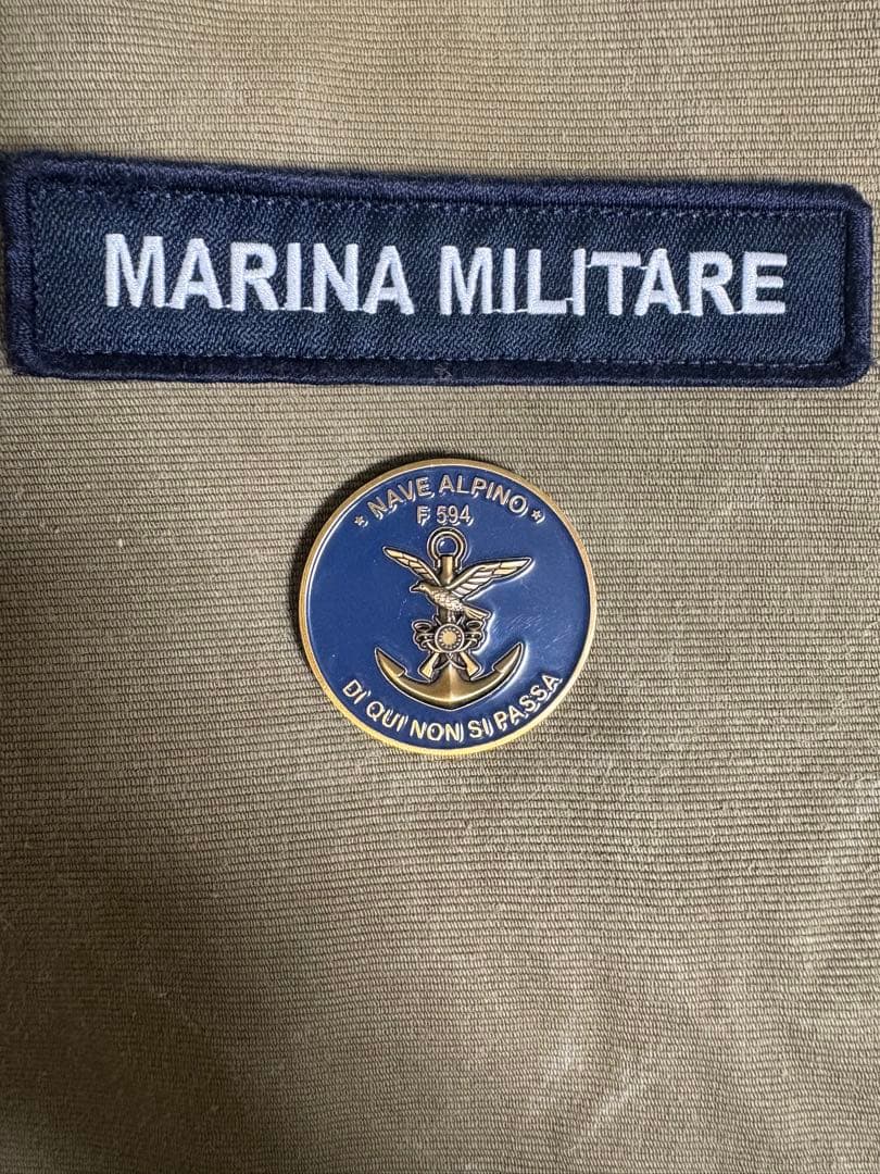 イタリア海軍 ALPINO F 594 チャレンジ 識別パッチ