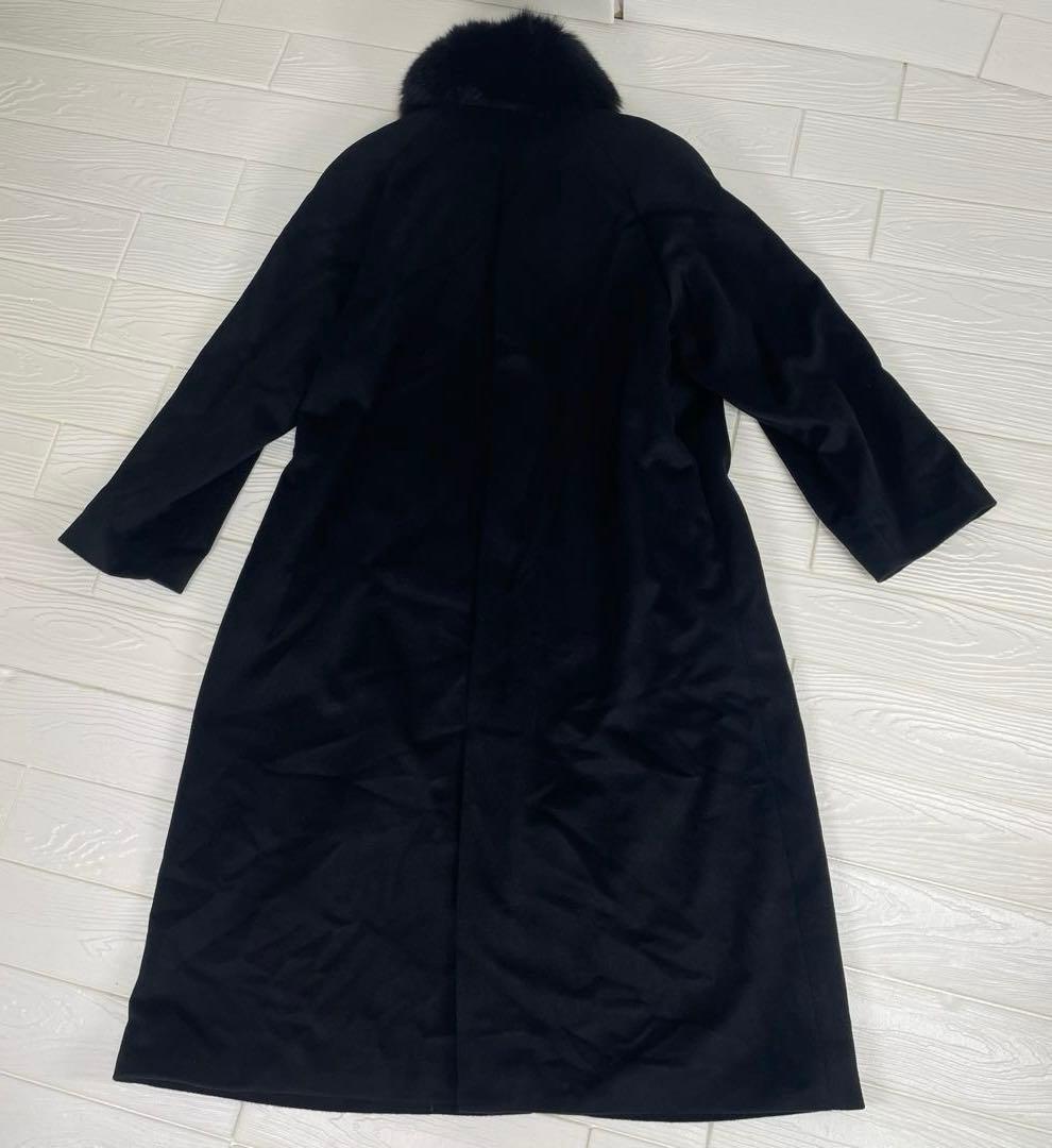 BELTA BUONO チェスターコート　ファーコートカシミア　100%