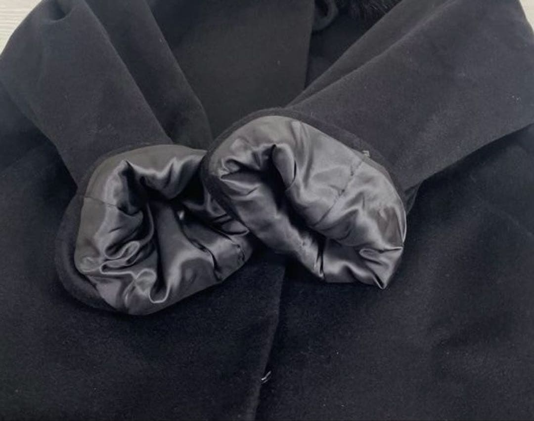 BELTA BUONO チェスターコート　ファーコートカシミア　100%