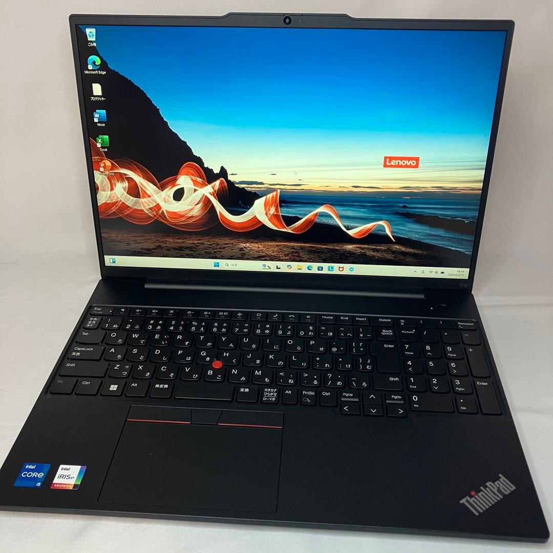 極美品 ThinkPad E16 13世代 16インチ WUXGA office