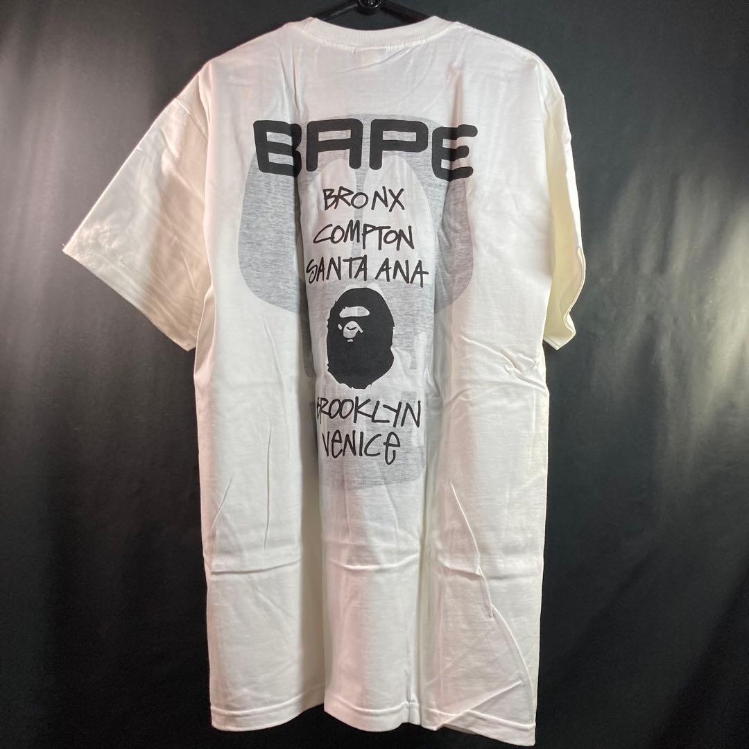 【新品未使用】ステューシー×アベイシングエイプ ワールドツアーT Mサイズ