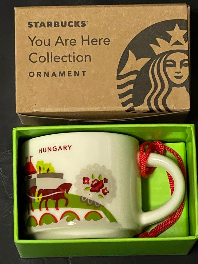 スターバックス　デミタスカップ　You are Here ハンガリー
