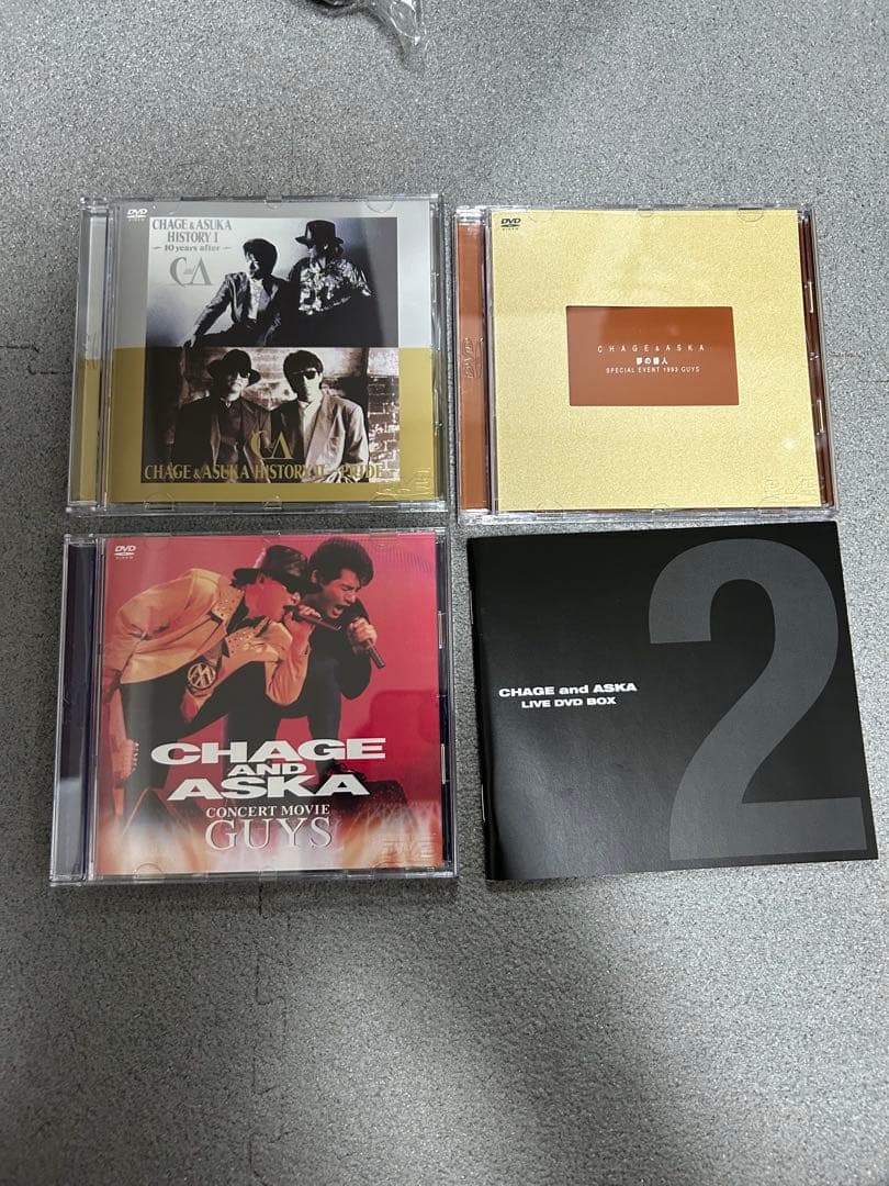 ミュージック CHAGE and ASKA LIVE DVD BOX 2