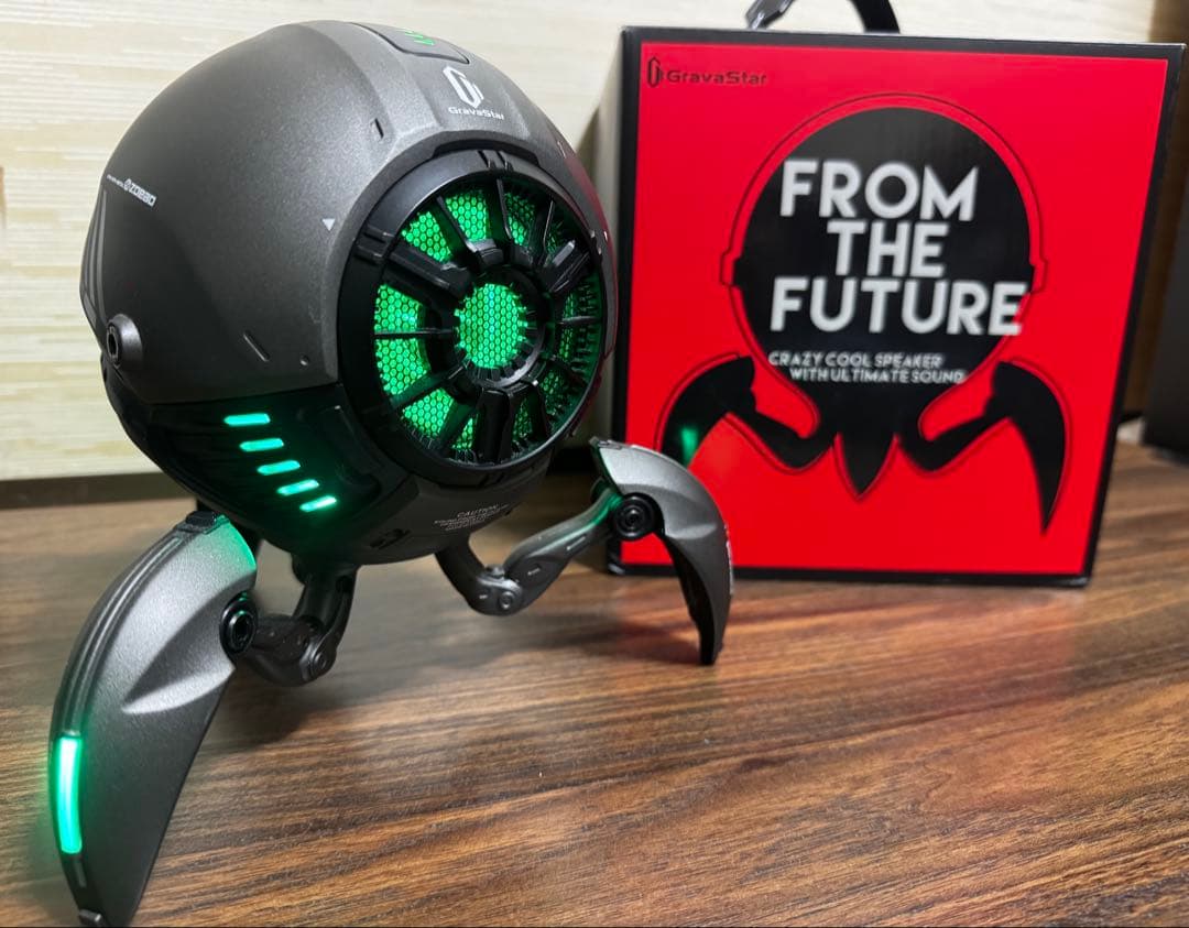 Gravastar G1 グラバスター ワイヤレススピーカー メタルグレー