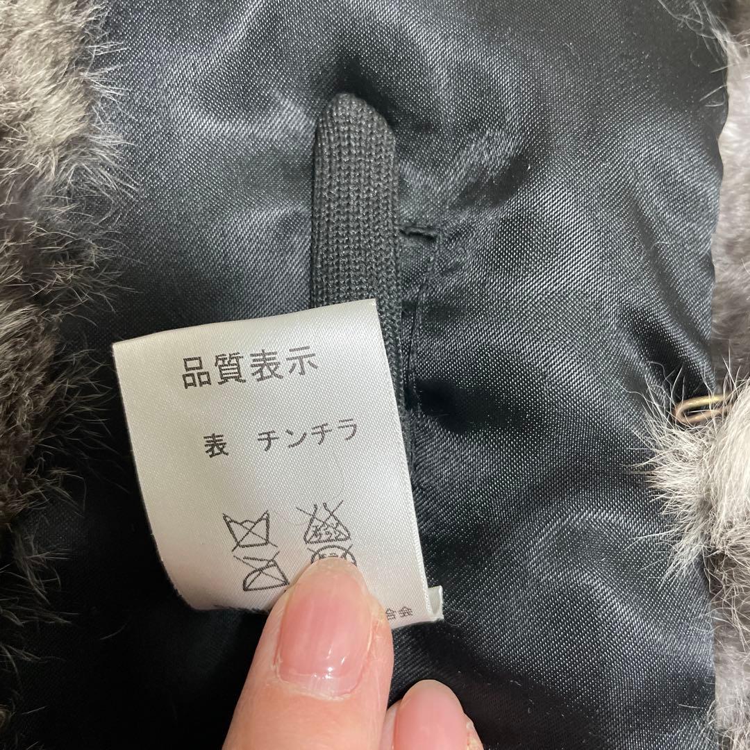 最高級チンチラマフラーボリュームデザイン