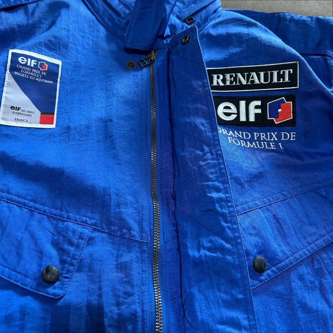 RENAULT elf FORMULE 1 ブルゾン 豪華刺繍 メンズ F1