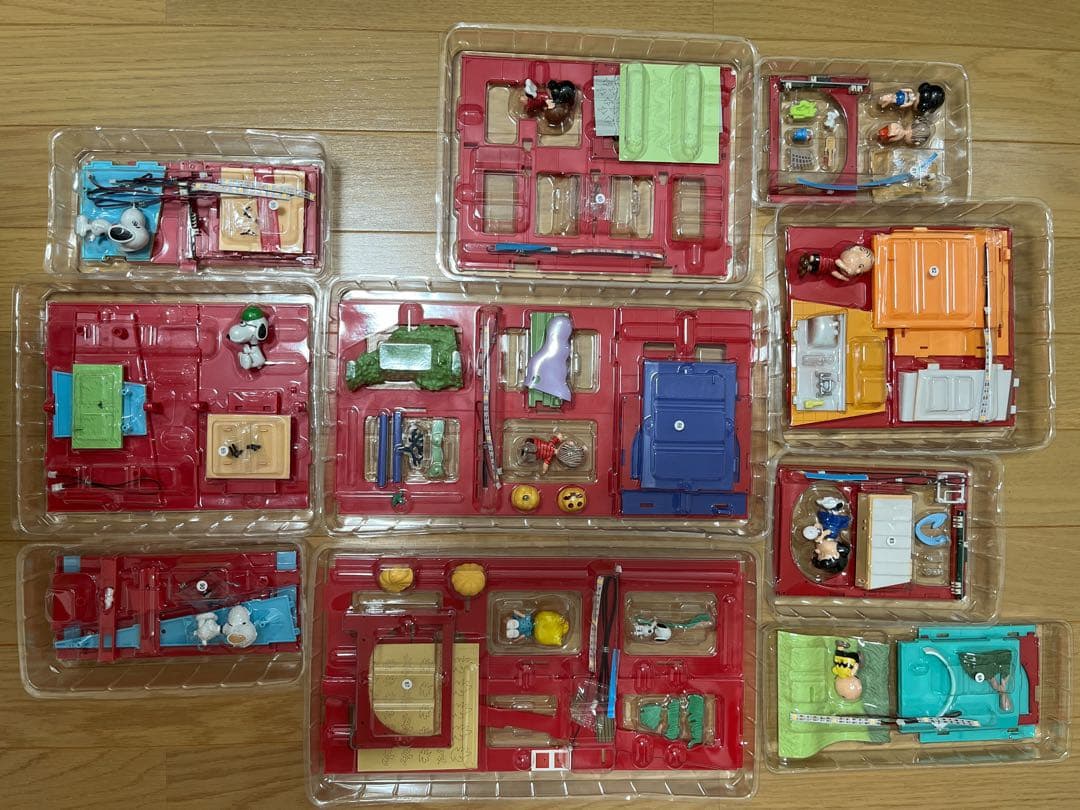 ディアゴスティーニ スヌーピー フィギュアセット